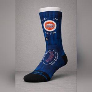 Stance Houston Astros Blue Casual Socks, MLB, Mens L, Size 9-13
